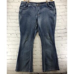 Venus Fame Jeans Womens Sz 20 Flare Denim
